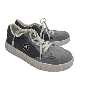 Airwalk Safety Mens Camino Composite Toe EH Work Shoe Gray/Gray - Aw6100 Sz 9.5